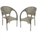 Bild 1 von GARDEN PLEASURE Stapelstuhl »Bastia«, BxTxH: 57 x 63 x 81 cm, Aluminium/ Kunststoffgeflecht