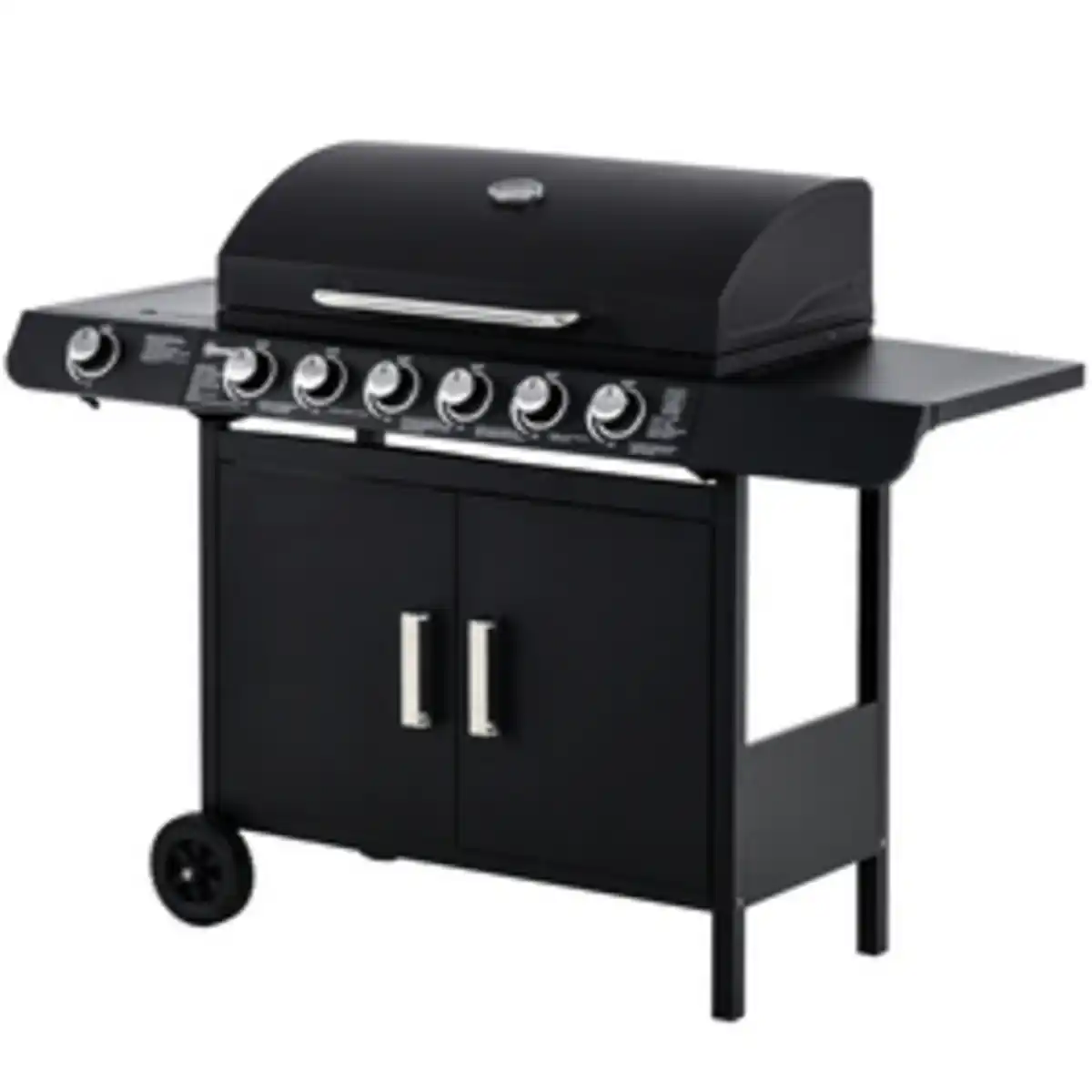 Bild 1 von Outsunny Grill, Grillfläche: 73,5L x 36B cm, schwarz
