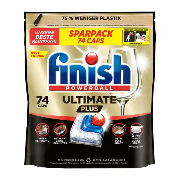 Bild 2 von FINISH Spülmaschinen-Caps