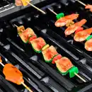 Bild 2 von Outsunny Grill, Grillfläche: 73,5L x 36B cm, schwarz