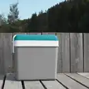 Bild 2 von Kühlbox »Passiv«, 24 Liter, blau/grau