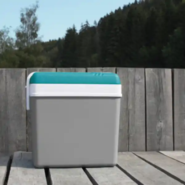 Bild 2 von Kühlbox »Passiv«, 24 Liter, blau/grau