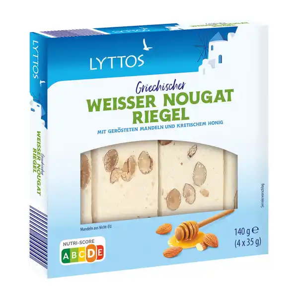 Bild 2 von LYTTOS Soft-Nougat-Riegel