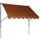 Bild 1 von ANGERER FREIZEITMÖBEL Klemmmarkise, terracotta, Stahl/Polyester, Selbstmontage