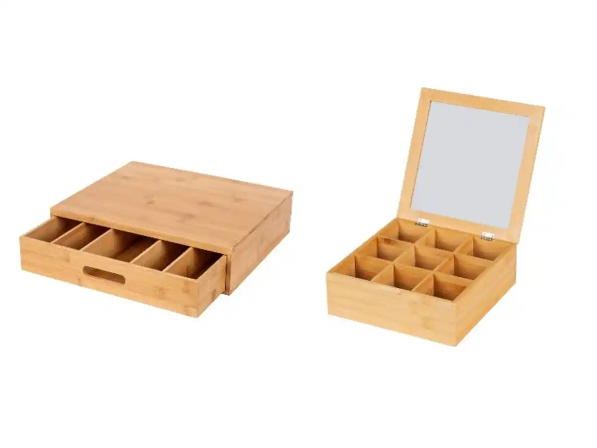 Bild 3 von WENKO Bambus Kaffeebox / Teebox