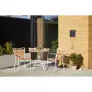 Bild 3 von Cinas Balkonset »Ellen«, Tisch: H: 73cm, Ø 80cm; Stühle: B 59xH 72xT 57cm