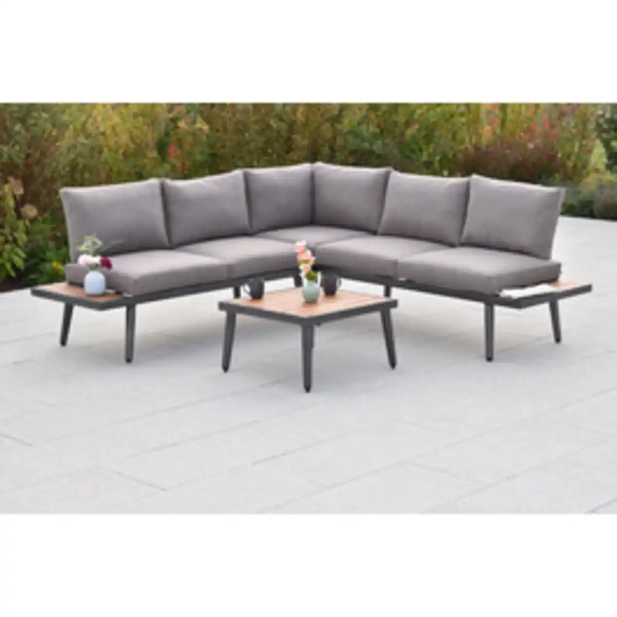 Bild 2 von MERXX Loungeset »Korfu«, 2 tlg., 4 Sitzplätze, Stahl