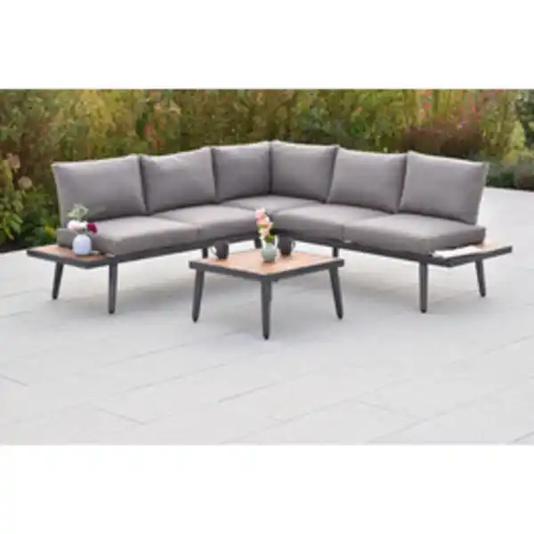 Bild 2 von MERXX Loungeset »Korfu«, 2 tlg., 4 Sitzplätze, Stahl