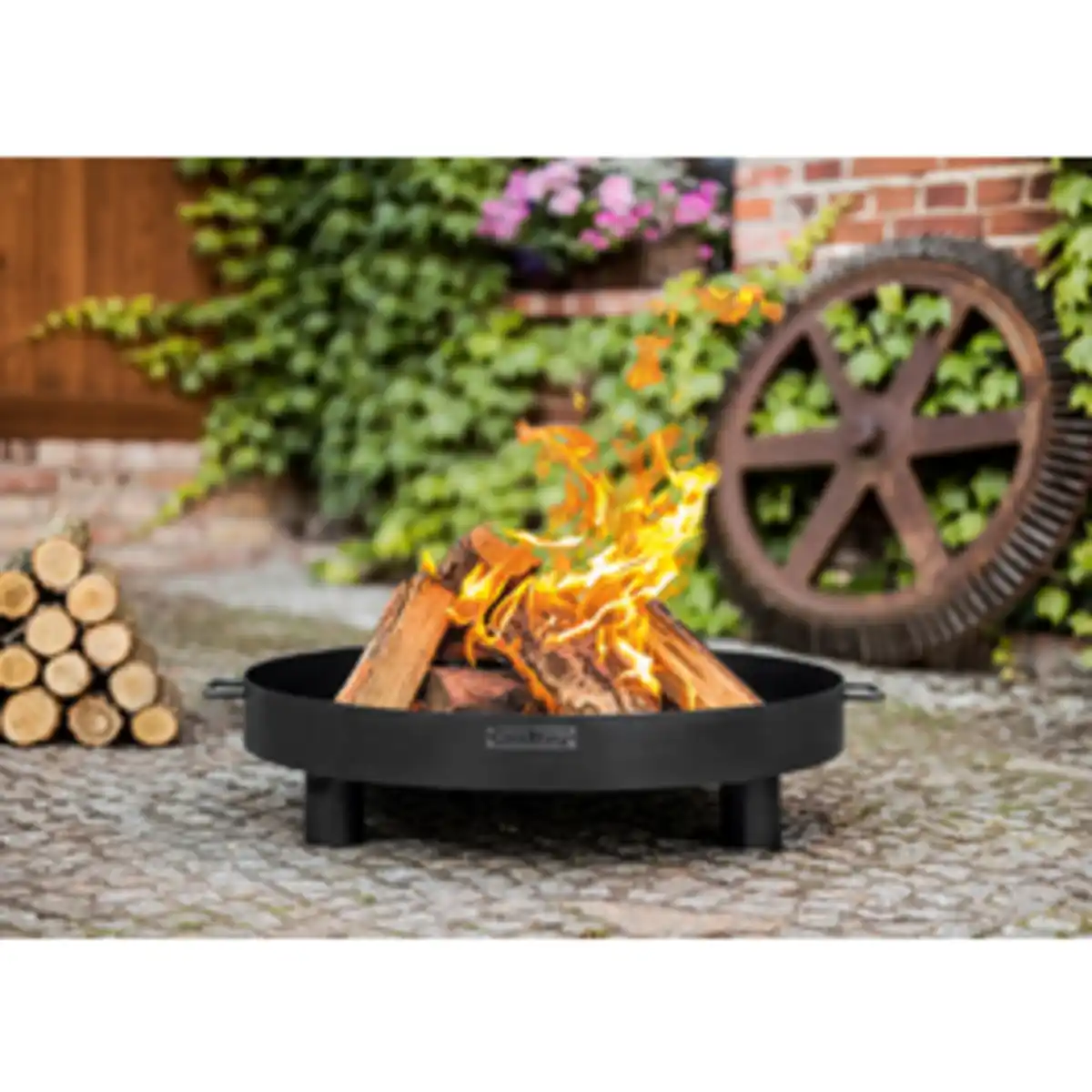 Bild 3 von CookKing Feuerschale »Tunis 60«, BxHxT: 70 x 20 x 70 cm, schwarz