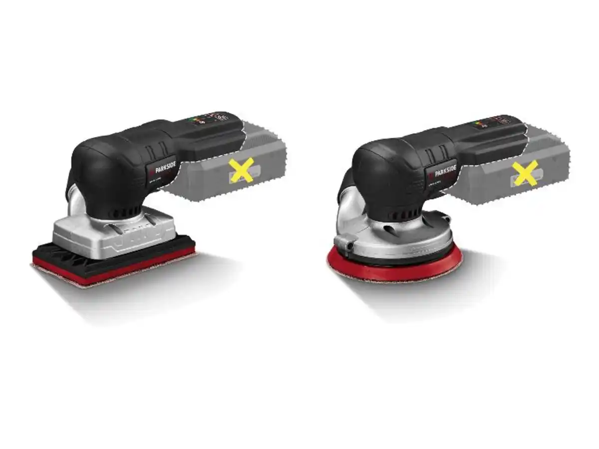 Bild 1 von PARKSIDE PERFORMANCE® 20 V Akku-Schwingschleifer »PAMSP 20-Li A1« / 20 V Akku-Exzenterschleifer »PAESP 20-Li A1«, ohne Akku und Ladegerät