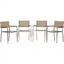 Bild 3 von acamp® Stapelsessel »SKYE«, edelstahl teak sand