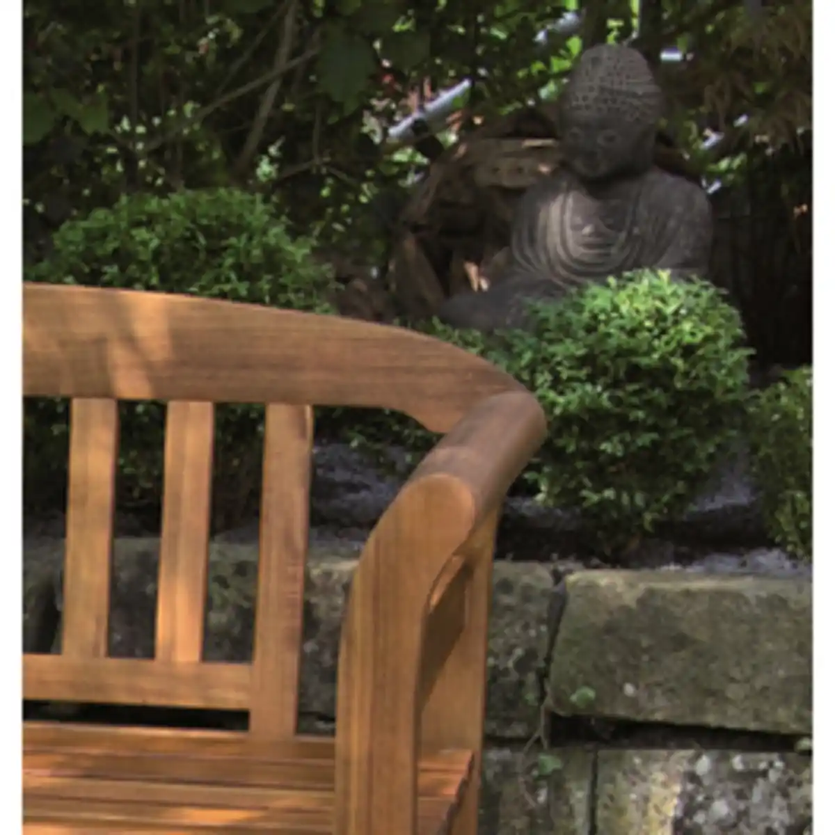 Bild 4 von acamp® Gartenbank »BATAM«, Holz, 2-Sitzer, BxHxT: 130 x 80 x 50 cm