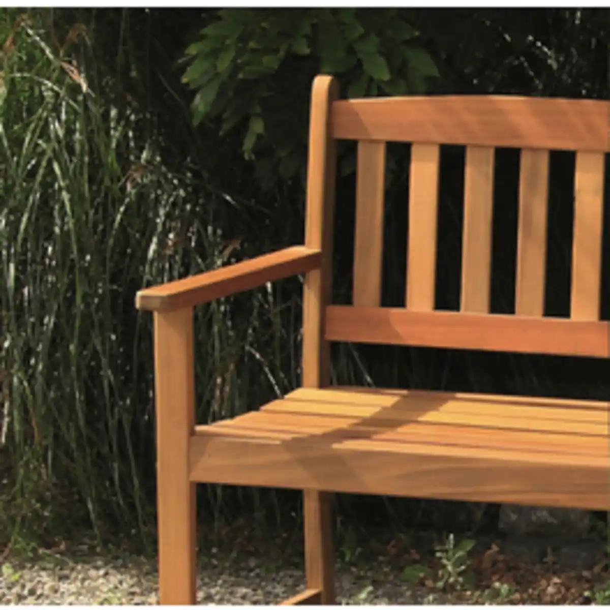 Bild 3 von acamp® Gartenbank »WOODY«, Holz, 2-Sitzer, BxHxT: 110 x 86 x 56 cm