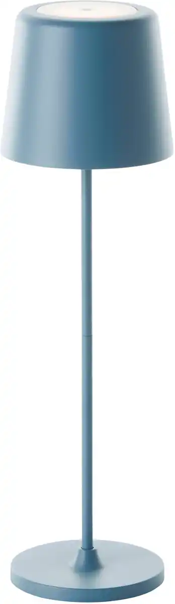 Bild 1 von Brilliant LED Akku-Tischlampe Kaami 37 cm dimmbar USB-Kabel blau warmweiß