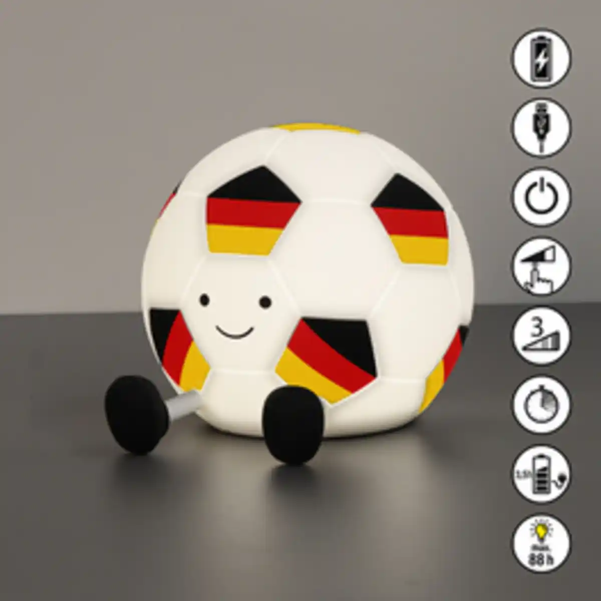 Bild 1 von LED-Tischleuchte »Jogi«, Touchfunktion, 30-Minuten-Timer, dimmbar