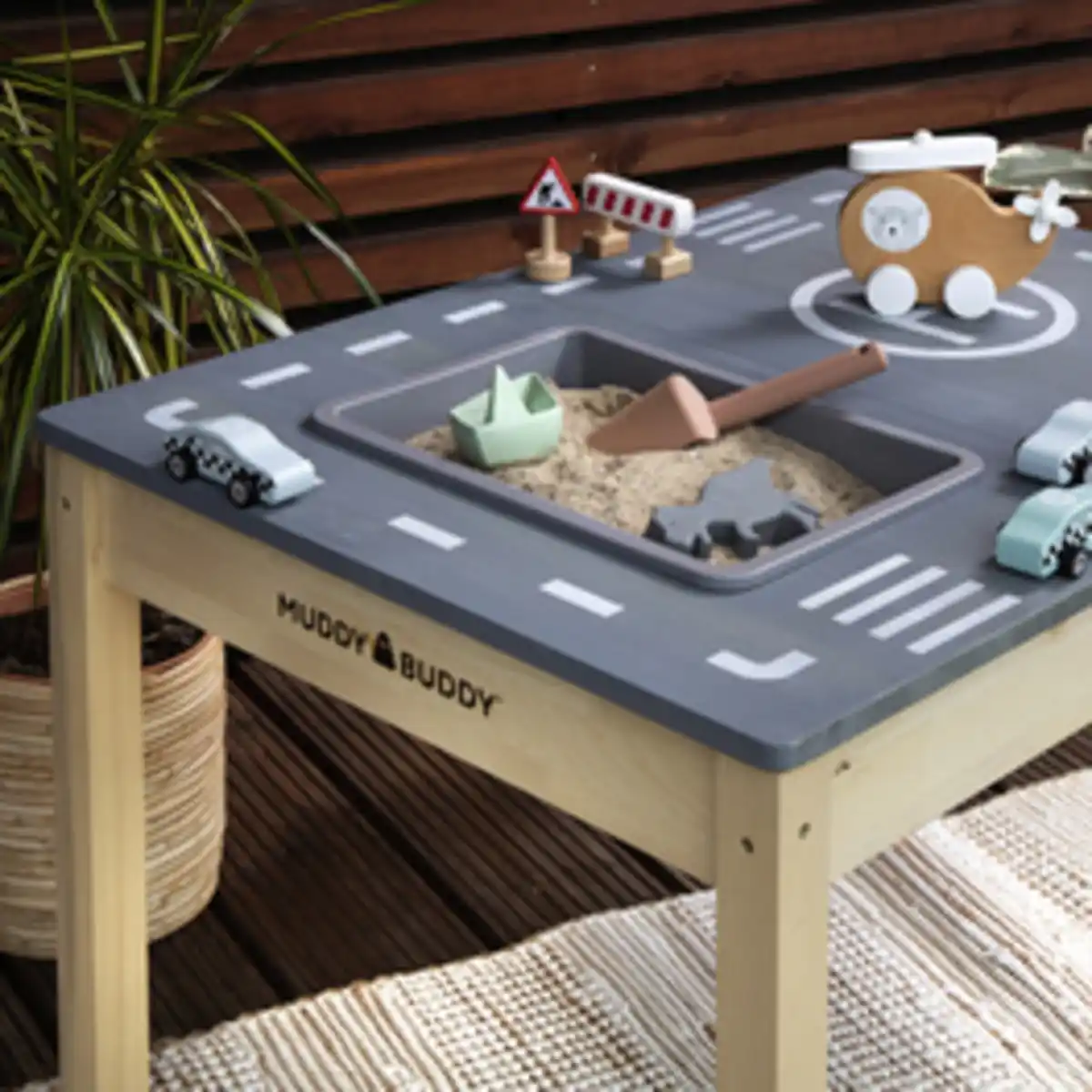 Bild 3 von MUDDY BUDDY Spieltisch »Race R«, Ab 3 Jahren, Zypressenholz