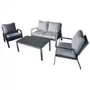 Bild 2 von GARDEN PLEASURE Loungeset »Victoria«, 4 Sitzplätze, inkl. Auflagen