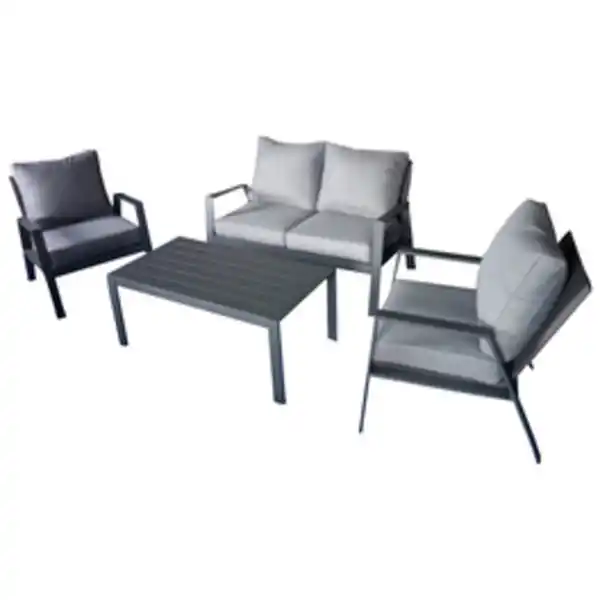 Bild 2 von GARDEN PLEASURE Loungeset »Victoria«, 4 Sitzplätze, inkl. Auflagen
