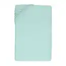 Bild 2 von NOVITESSE Jersey-Spannbetttuch mit Leinen