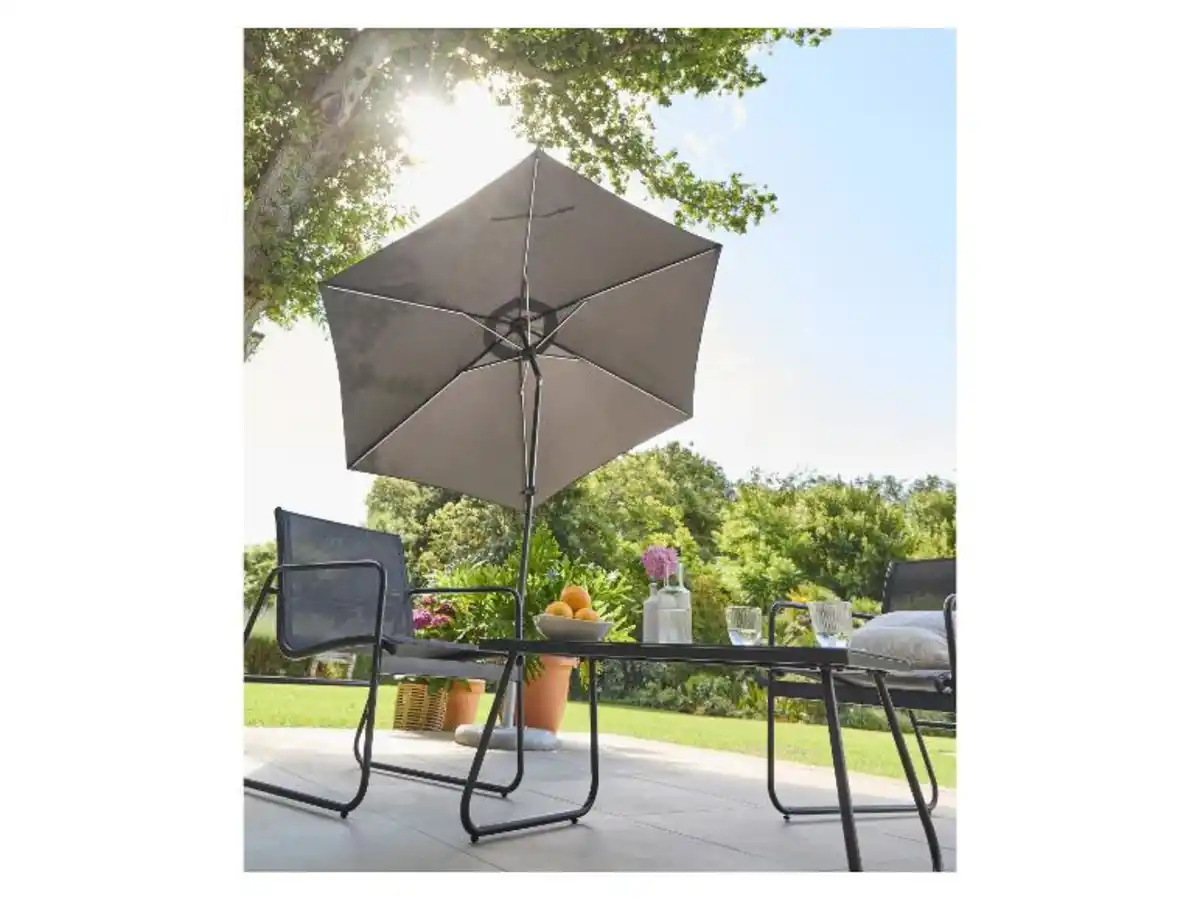 Bild 2 von LIVARNO® Sonnenschirm mit Solar-LED-Beleuchtung