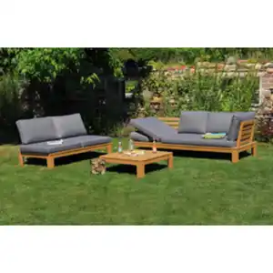 acamp® Loungeset »GRANADA«, 5 Sitzplätze, Polyester, inkl. Auflagen