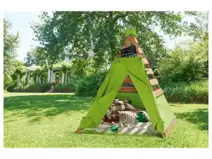 PLAYTIVE Spielzelt Tipi, einfacher und schneller Aufbau