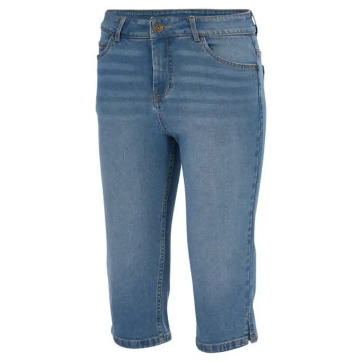 Bild 1 von UP2FASHION WOMEN Damen Capri-Jeans, Mittelblau, 36