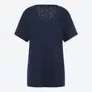Bild 2 von Damen-T-Shirt mit Lochstruktur, große Größen