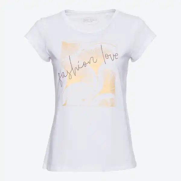 Bild 3 von Damen-T-Shirt mit Frontprint