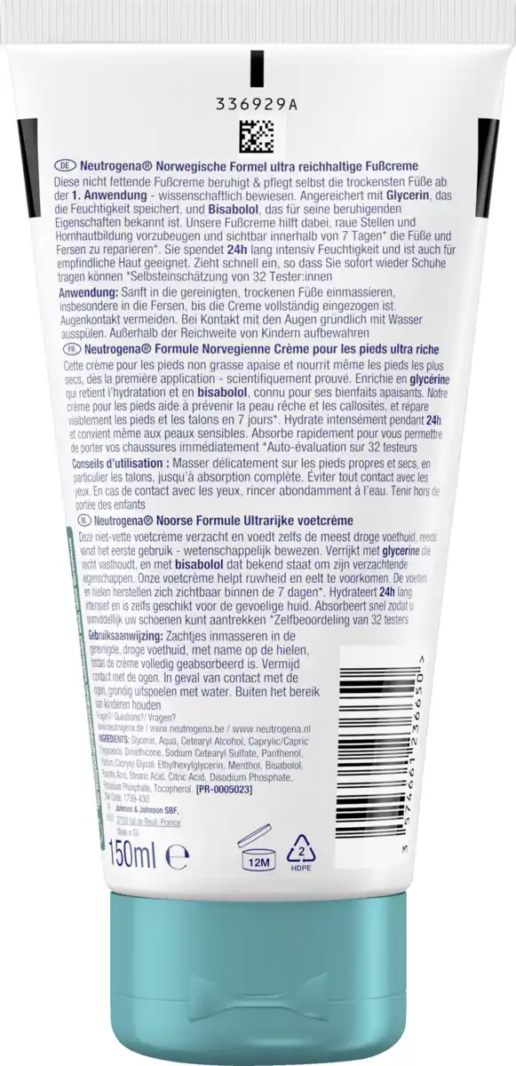 Bild 4 von Neutrogena Fußcreme, 150 ml