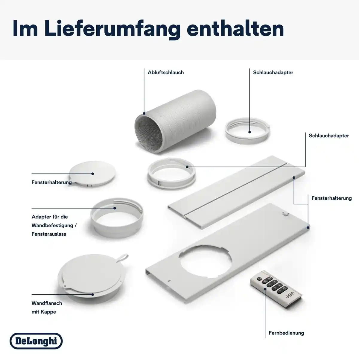 Bild 2 von DeLonghi Klimagerät Mobil Pinguino Extreme PAC EX93 3-teilig