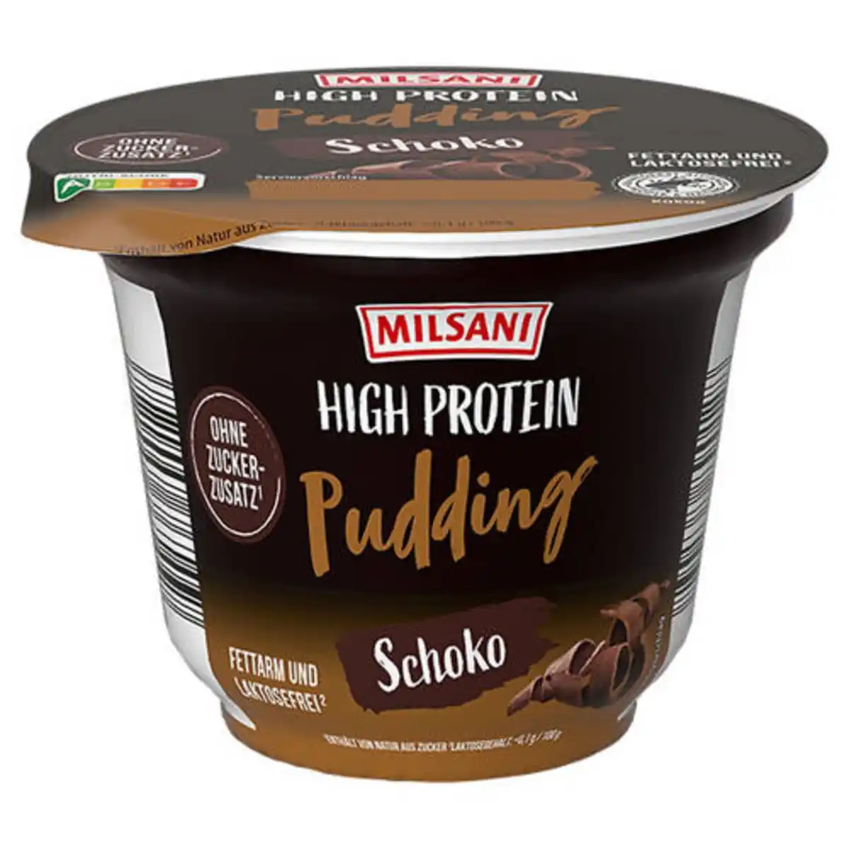 Bild 1 von MILSANI High Protein Pudding 200 g, Schokolade