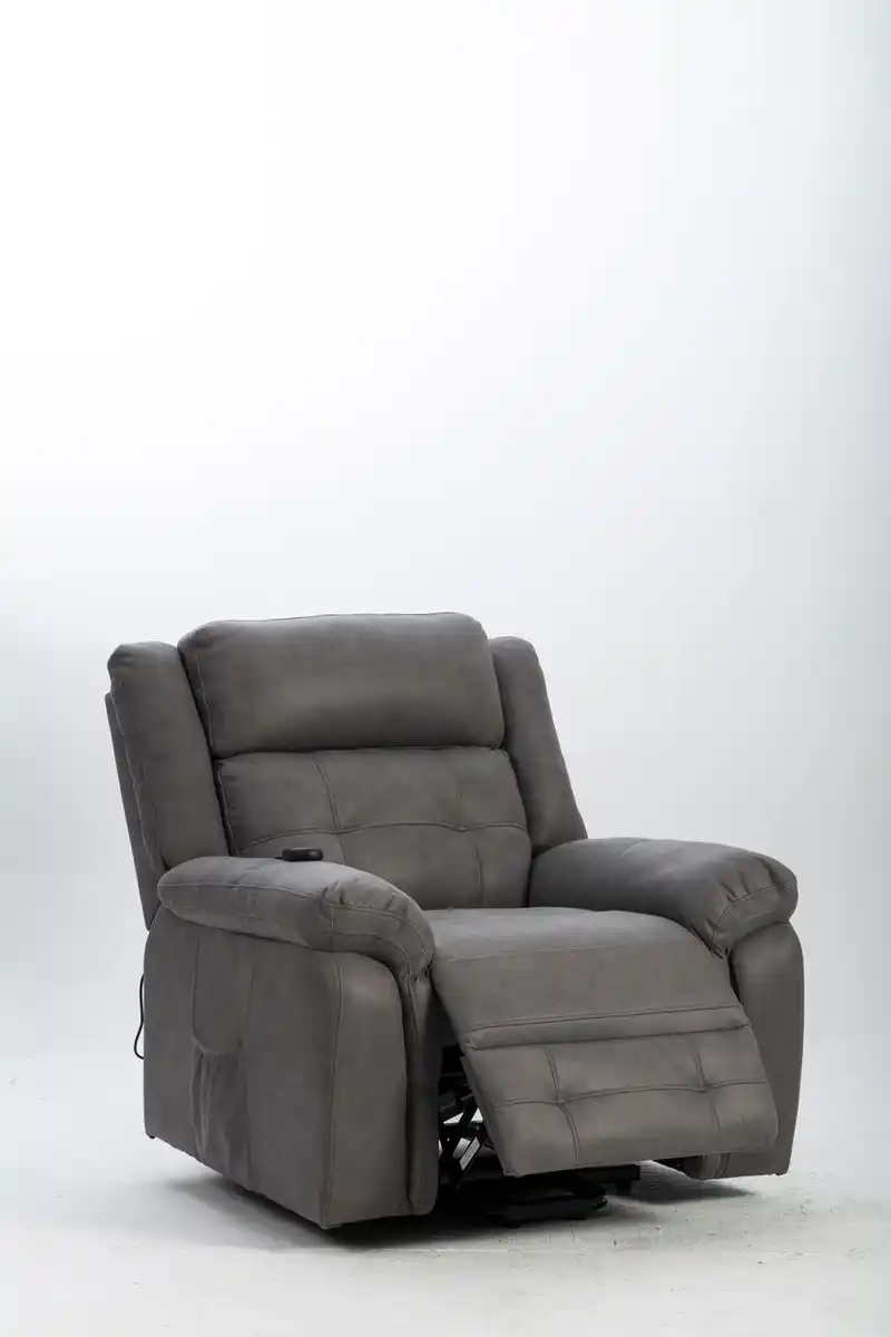 Bild 1 von Elektrisch verstellbarer Sessel mit Aufstehhilfe, ca. 98 x 91 x 101 cm – Grau