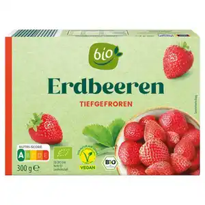 Bio-Obstsortiment 300 g, Erdbeeren
