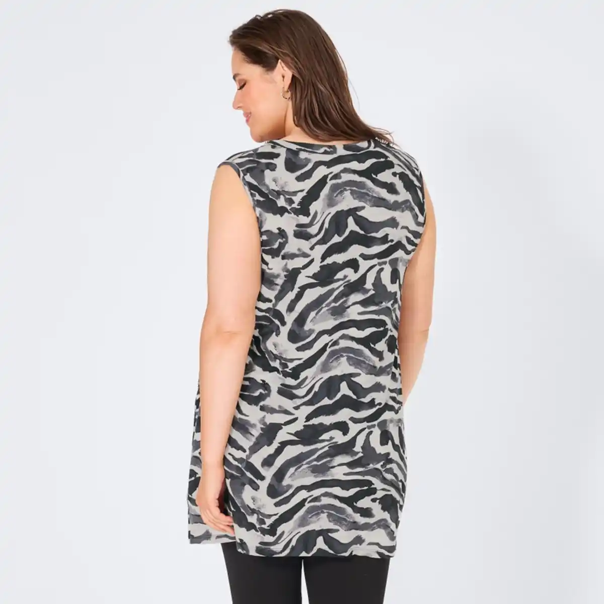 Bild 4 von Damen-Top mit Allover-Print