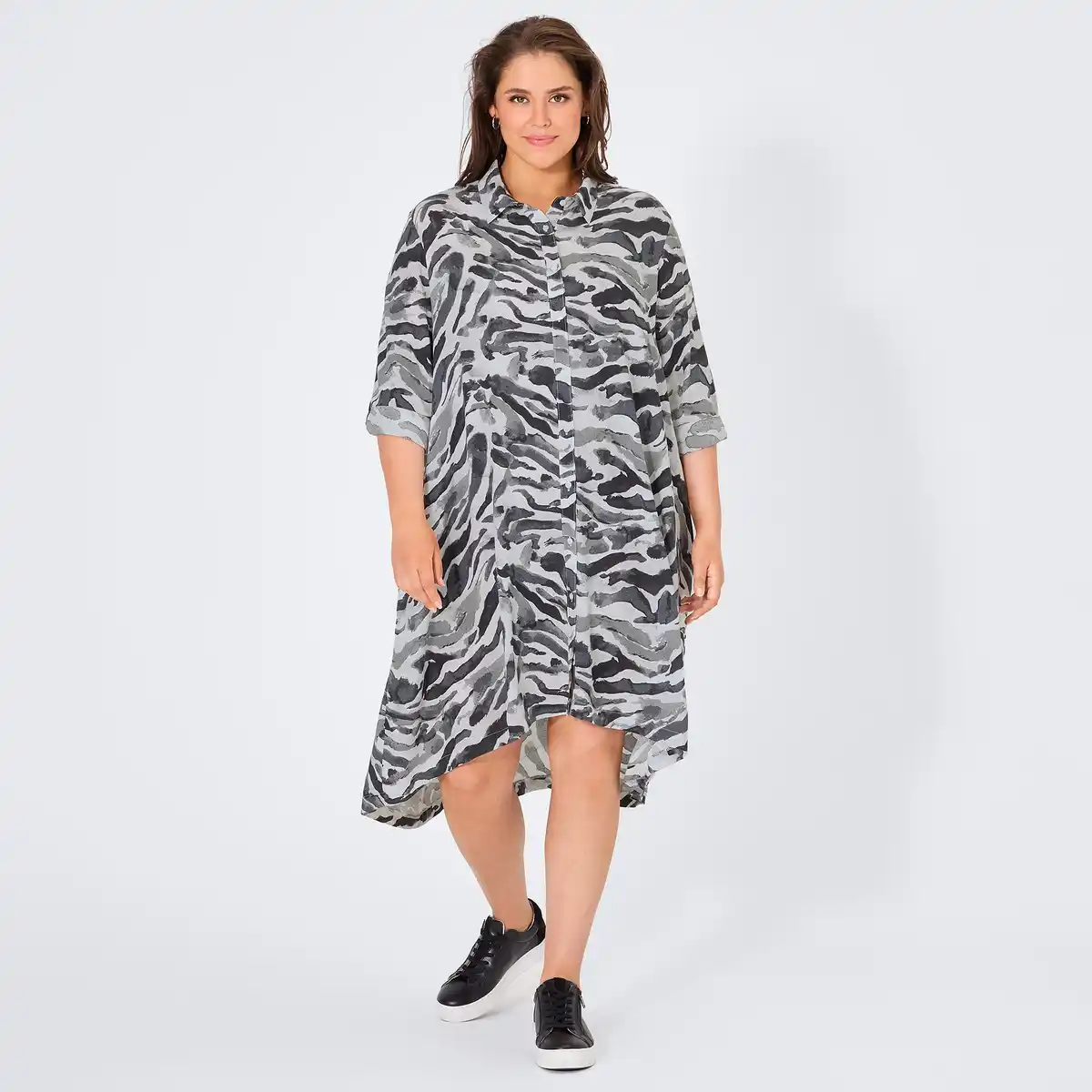 Bild 1 von Damen-Kleid aus Viskose, große Größen