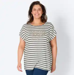 Damen-T-Shirt mit Viskose, große Größen