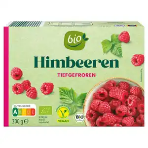 Bio-Obstsortiment 300 g, Himbeeren