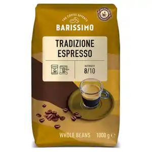 BARISSIMO Kaffeebohnen Espresso Tradizione 1kg