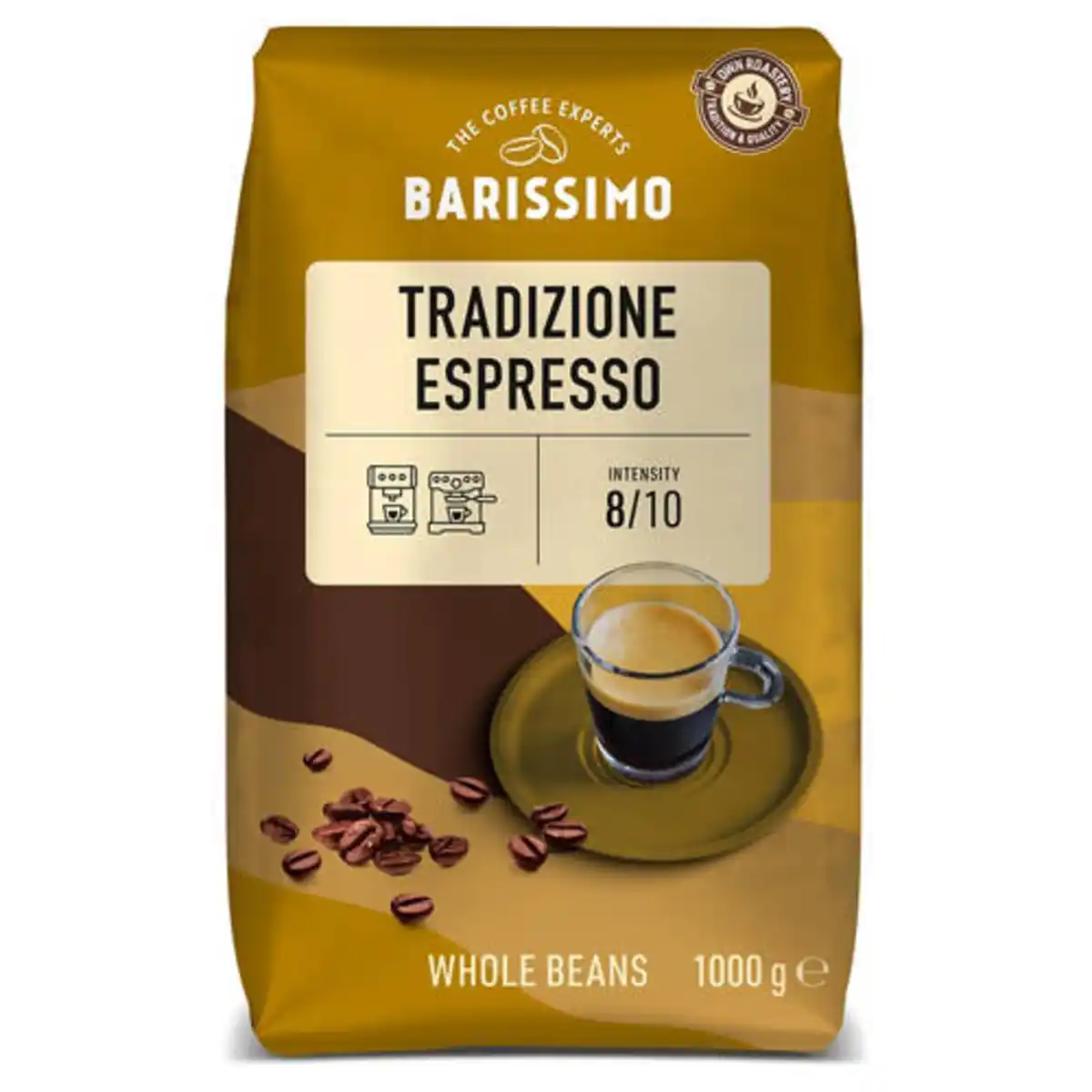 Bild 1 von BARISSIMO Kaffeebohnen Espresso Tradizione 1kg