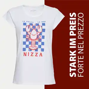 Damen-T-Shirt mit Frontaufdruck
