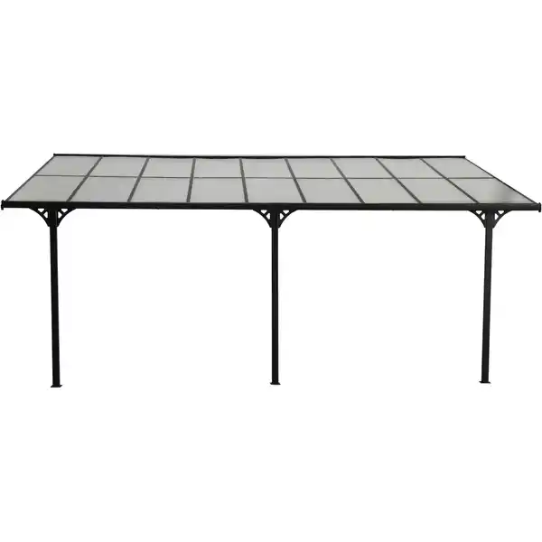 Bild 3 von Westmann Terrassendach Aluminium B x T: 556 cm x 300 cm Schwarz