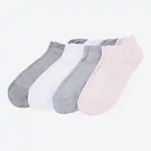 Damen-Sport-Sneaker-Socken mit Belüftungsstruktur, 4er-Pack