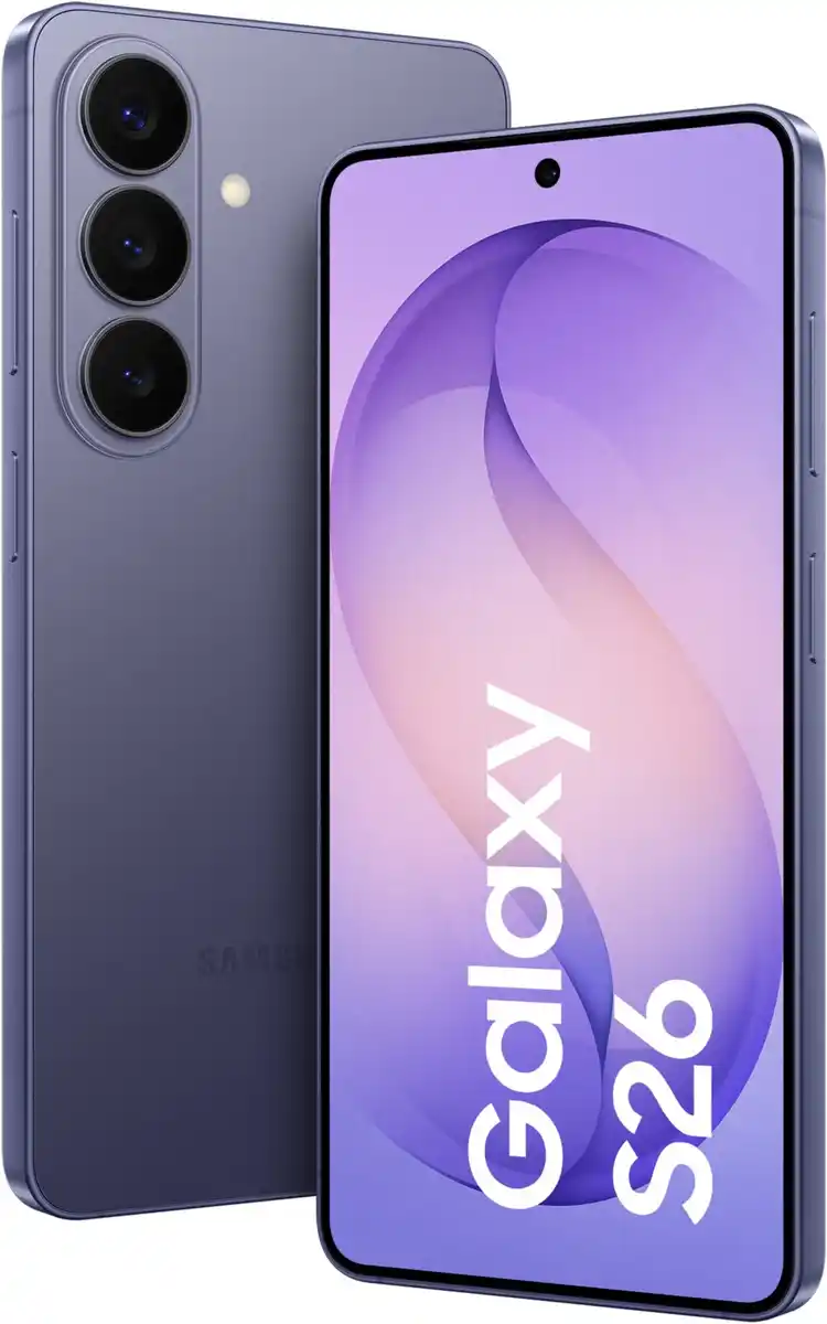 Bild 1 von Galaxy S26 (512GB) DE Smartphone cobalt violet