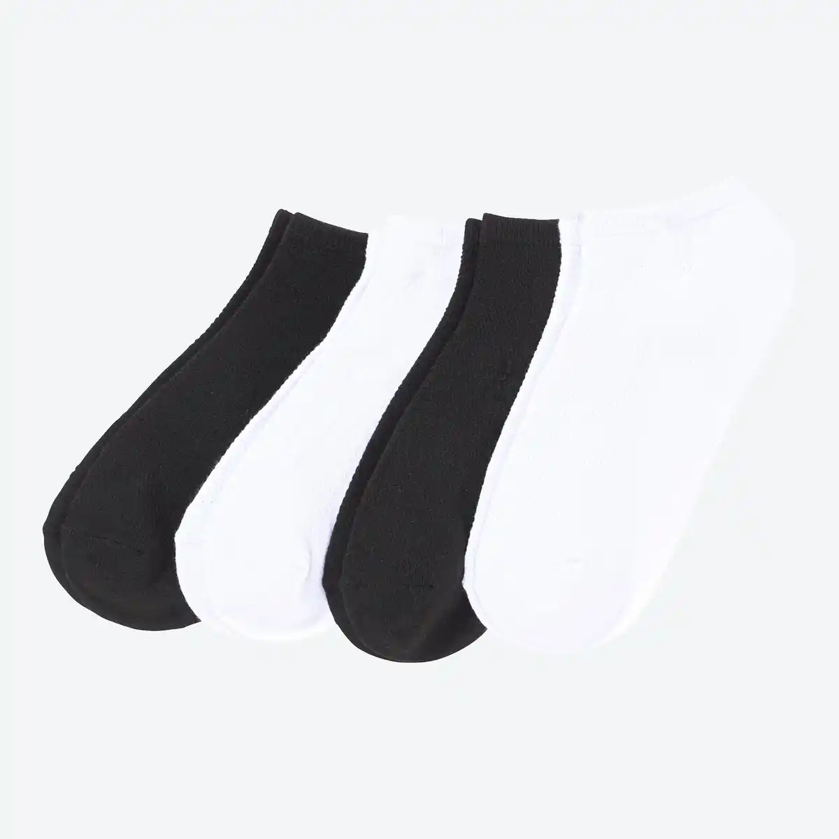 Bild 1 von Damen-Sport-Sneaker-Socken mit Belüftungsstruktur, 4er-Pack
