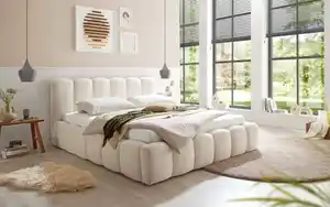 Polsterbetten Avesta, beige