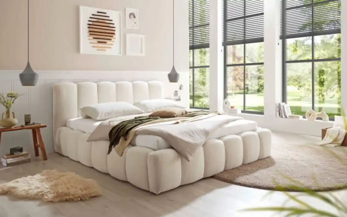 Bild 1 von Polsterbetten Avesta, beige