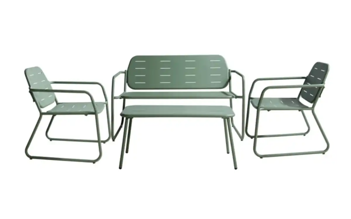 Bild 1 von Gartenset, grün, 4-teilig