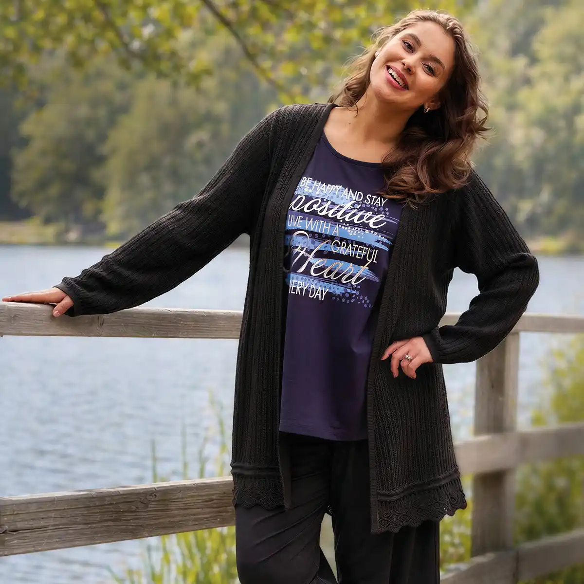 Bild 3 von Damen-Strickcardigan, große Größen