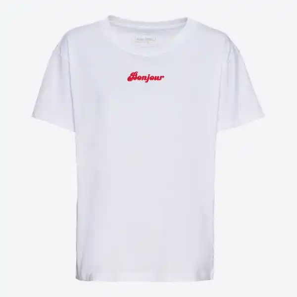 Bild 2 von Damen-T-Shirt mit dezentem Schriftzug